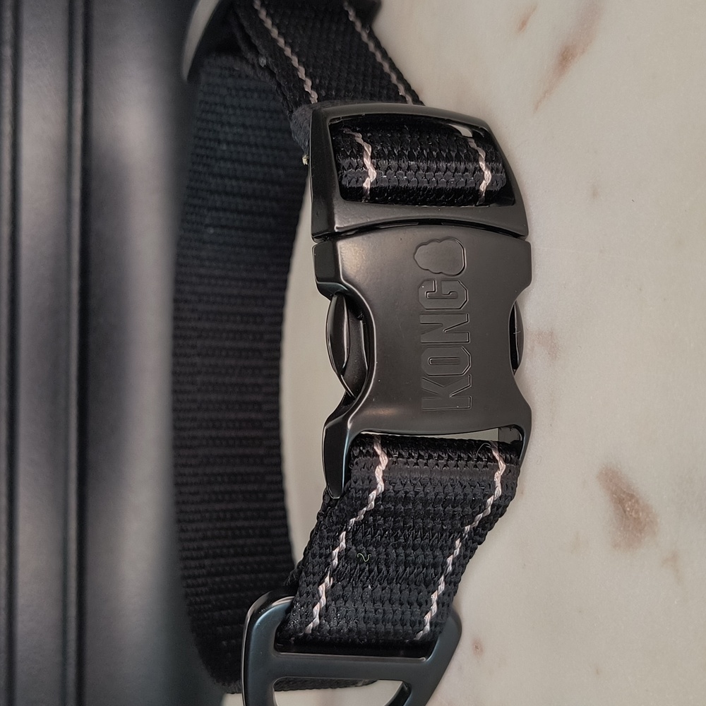 Kong Get This Off Me Black Dog Collar